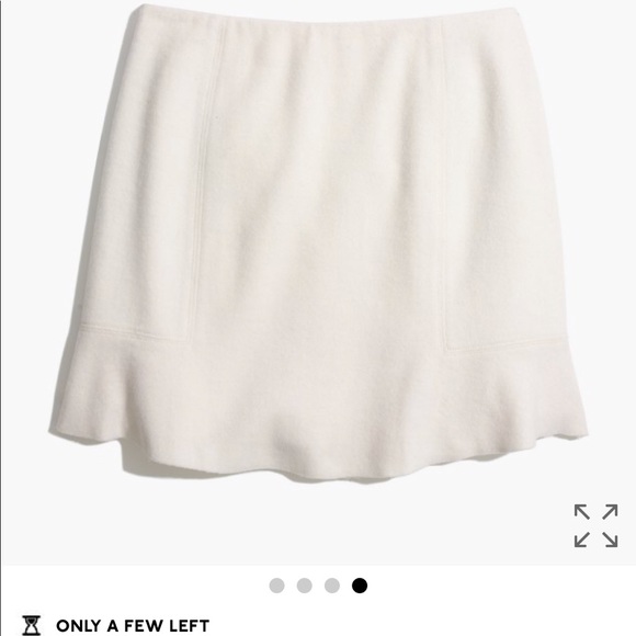 Madewell Dresses & Skirts - Madewell Felted wool skirt. Lined. Never worn.